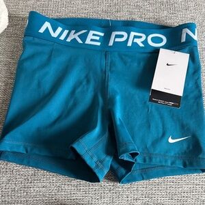 Nike Pro Dri-Fit Women’s Teal Bike Shorts